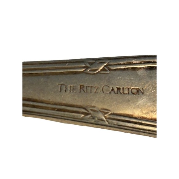 THE RITZ CARLTON Hotel Silverplate 8 1/4 in. Fork HEPP EXCLUSIV 18-10 L90 - Picture 2 of 8